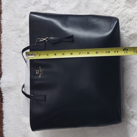 Kate Spade Sleek Black Tote Bag - Picture 10 of 17